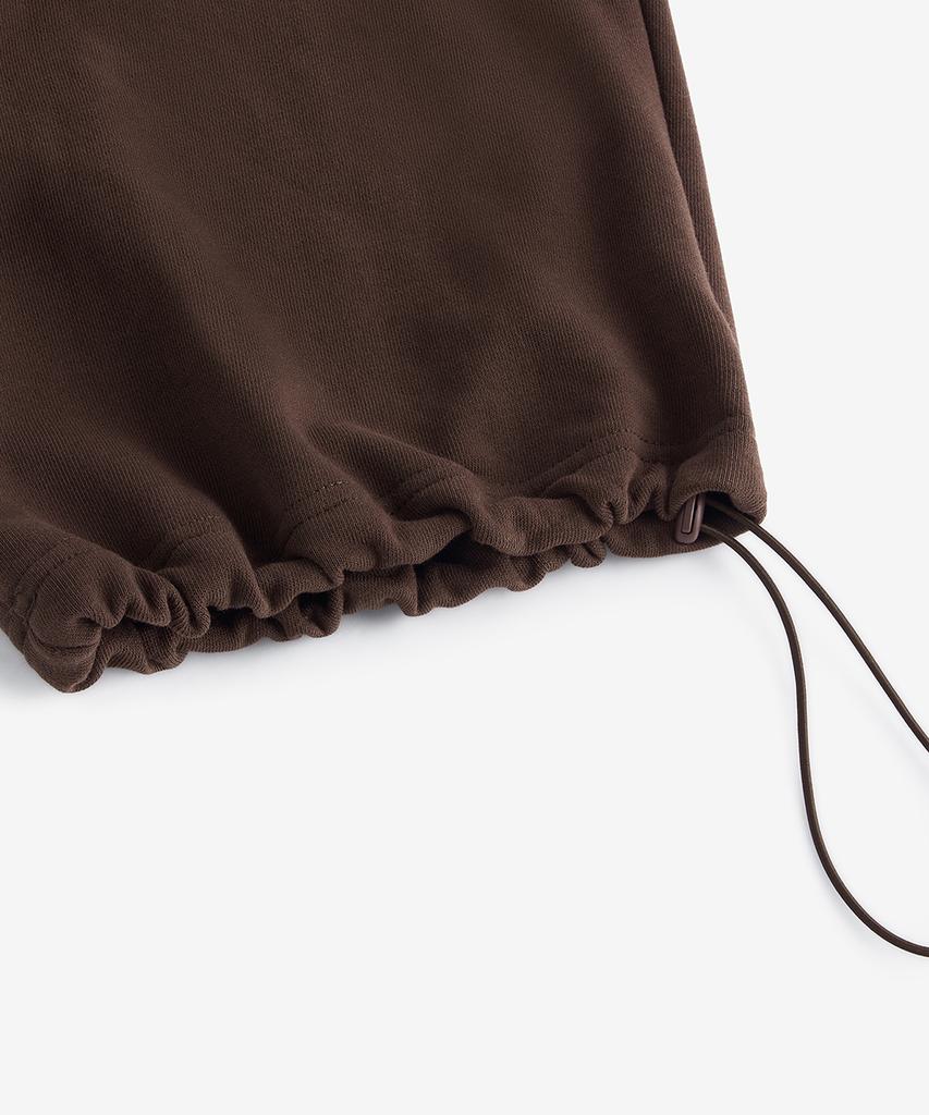 Beulaiteun Jean Pocket Wide Pants Brown