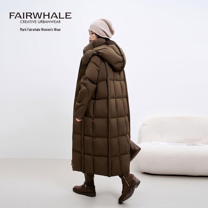 

Жіноча зимова подовжена куртка з капюшоном на гусячому пуху Mark Fairwhale M (90-120 lbs)