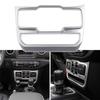Auto Door Window Control Switch Panel Cover For 2018-20 Jeep Wrangler JL Sliver