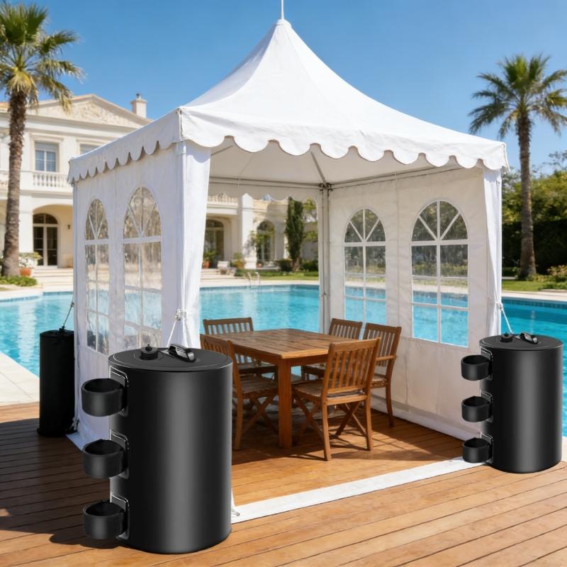 Strong PVC Water Sand Container For Outdoor Camping Shelter Reinforcement And Wind Resistance 20L To 50L Capacity