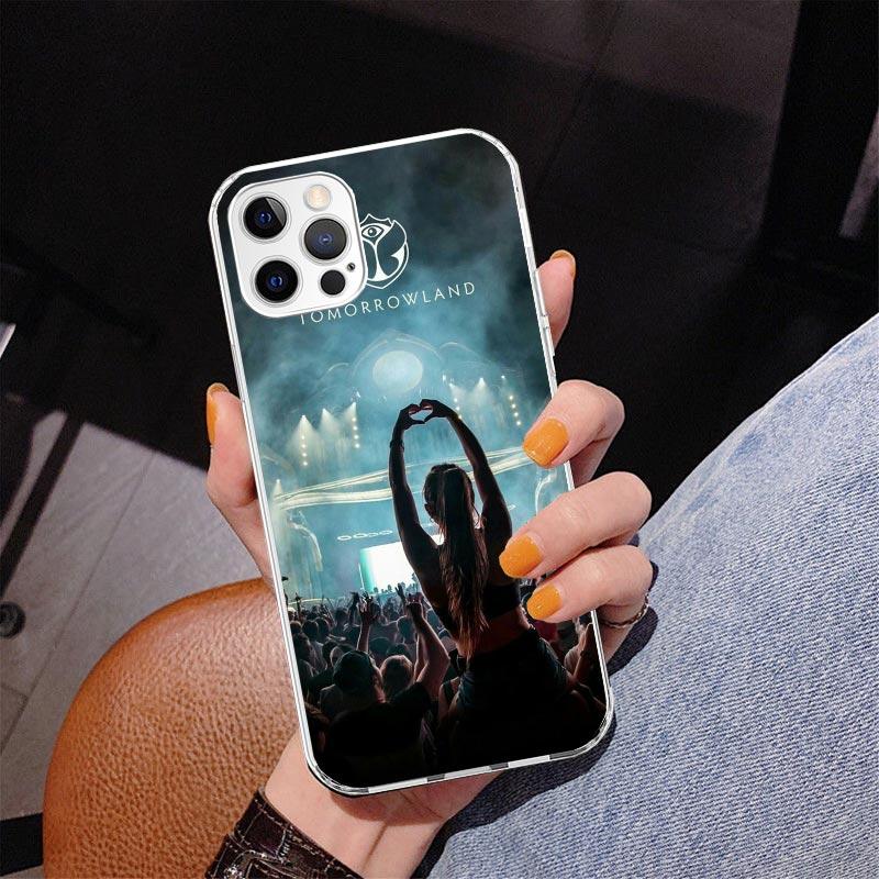 

Music Festival Tomorrowlands Phone Case For iPhone 13 12 Mini 11 Pro Max XS XR X SE 7 8 Plus 5S 5 6S 6 Gift Print Cover Fundas iPhone 12 Pro Max