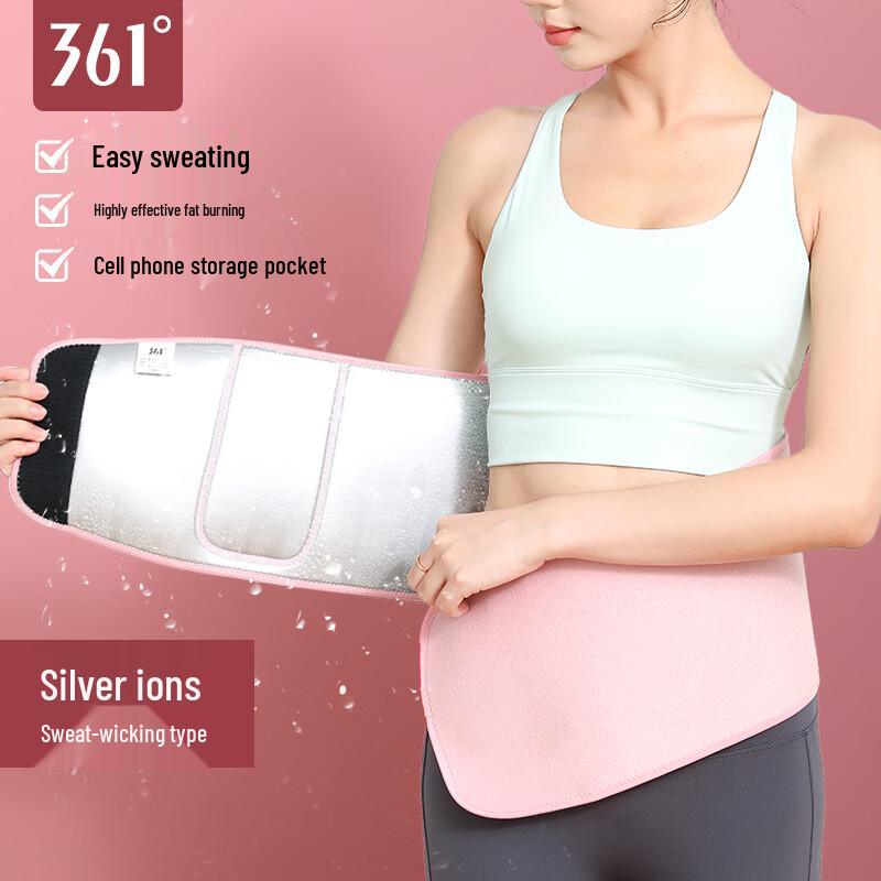 361° Stříbrný Ionový Potní Pás na Pas