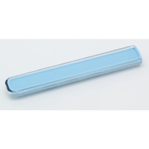 OSK Bento Chopsticks and Cutlery Set with Chiikawa Pull-Lid Chopstick Case, Made In Japan, Antibacterial, HS-11, Blue, 17.5 X 2.7 X 1.5cm (H)
