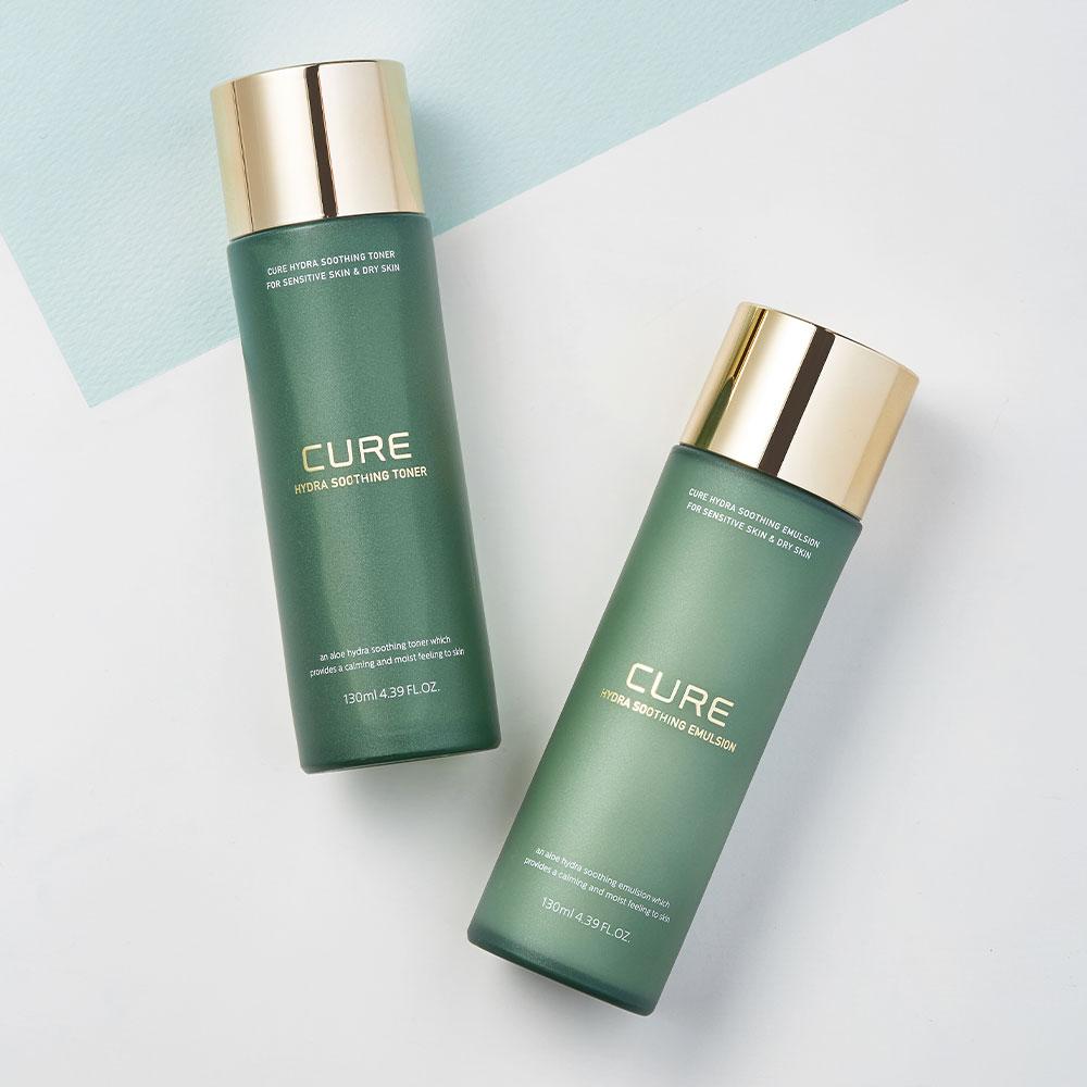 Kim Jeong Moon Aloe Cure Hydra Soothing Emulsion 130ml x 2
