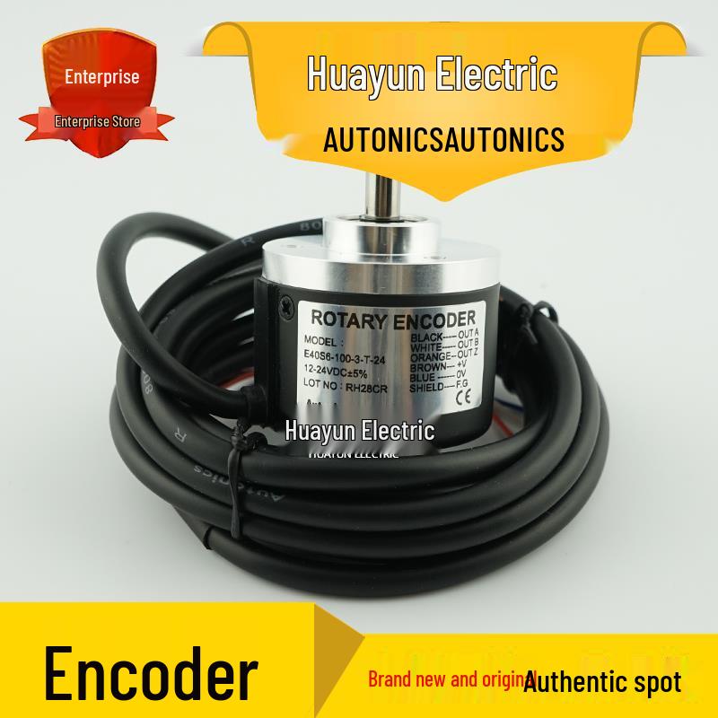 Original E40S6-100-3-T-24 Autonics Incremental Encoder E40S6-100-3-T-24