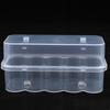 3ML/10mL 10-Slot Vial Storage Case Plastic Stackable Microtube Storage Box Clear Freezer Tube Box Diabetic Supplies