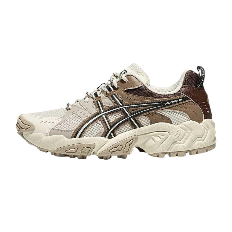ASICS Gel Nandi Тканевая Амортизация Дышащие Низкие Повседневные Кроссовки Унисекс 1203B037-100 41.5