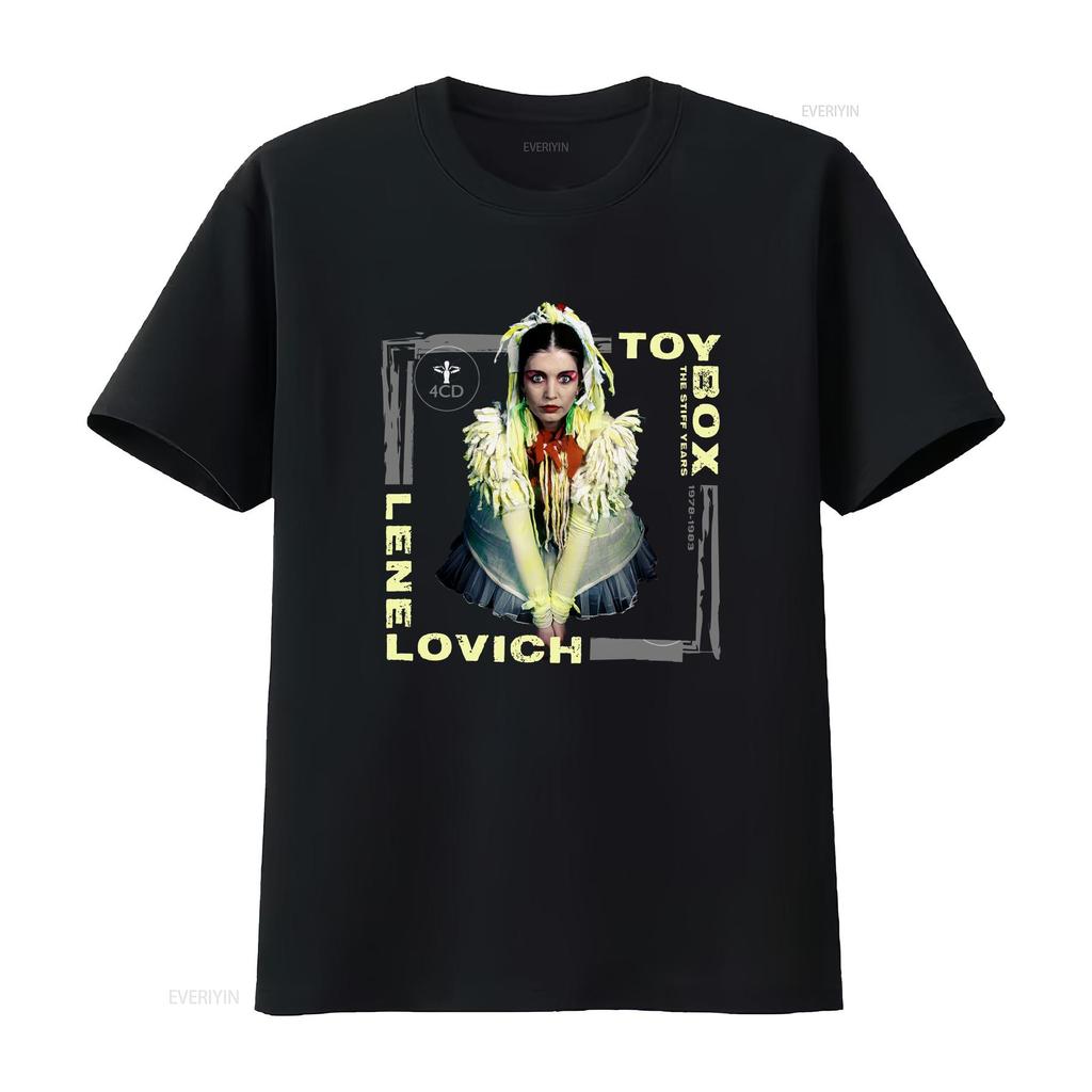 LENE LOVICH TOY BOX THE STIFF YEARS T Shirt Full Size S To XL IM Vintage Washed Breathable Comfortable Homme