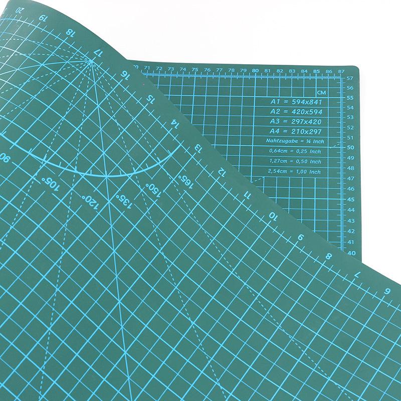 A3 PVC Cutting Mat Board A12456: Craft Knife & Model Pattern Cutting Board
