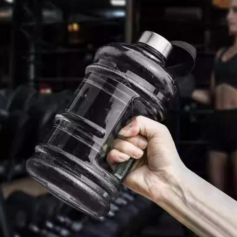 

74,5 унції Спортивна пляшка для води великої місткості Портативна пляшка на півгалона Герметична пляшка для фітнесу для спортзалу, кемпінгу Міцні пляшки для напоїв 2200ml