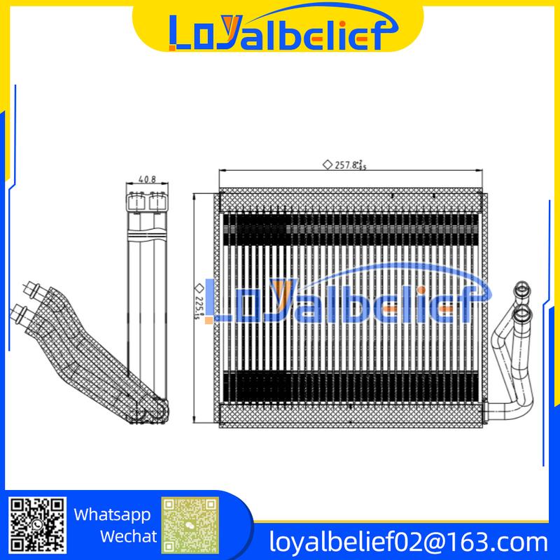 Air Conditioning AC Evaporator LHD/RHD For Nissan Juke 2010 272801FC2C 272801FA2B