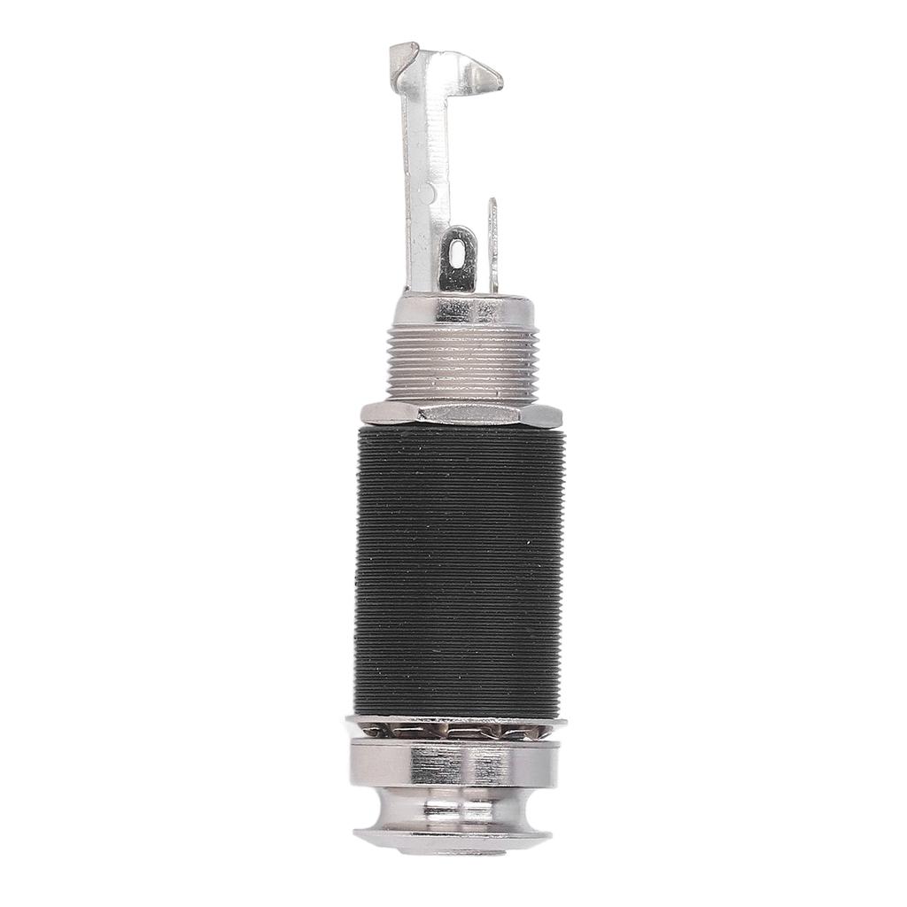 Pickup Output Jack Metal End Pin Sound Hole Jack Replacement Acoustic Guitar Accessories