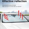 Car Windshield Sun Shade Cover Blocks Rays Protector Auto Interior For BMW M E70 E39 E36 Performance F30 E90 E46 E60 E30 E34 E62