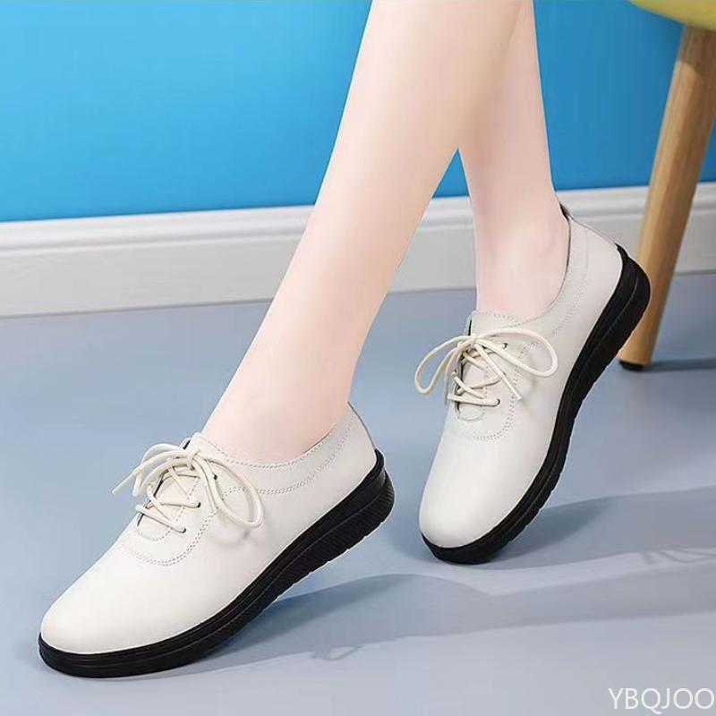 Fashion Women's New Soft Soled Shoes New Round Toe Light Shoes Fashion Comfort Non Slip Footwear Outdoor Casual Ladies Sneakers Zapatos