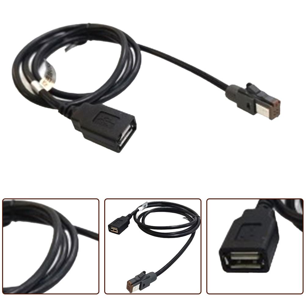 Car Aux Audio Input Media Data Wire Plug To USB Adapter Conector for Outback for Legacy for Forest Man for Suzuki