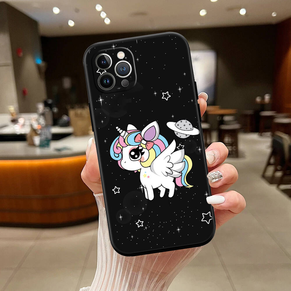 Cartoon Unicorn Phone Case for Xiaomi Poco C40 C51 C50 C55 C65 C71 C75 C85 F8 F7 F6 F5 F3 F2 X7 X6 X4 X3 M7 M6 M5 M4 M3 M2 Pro