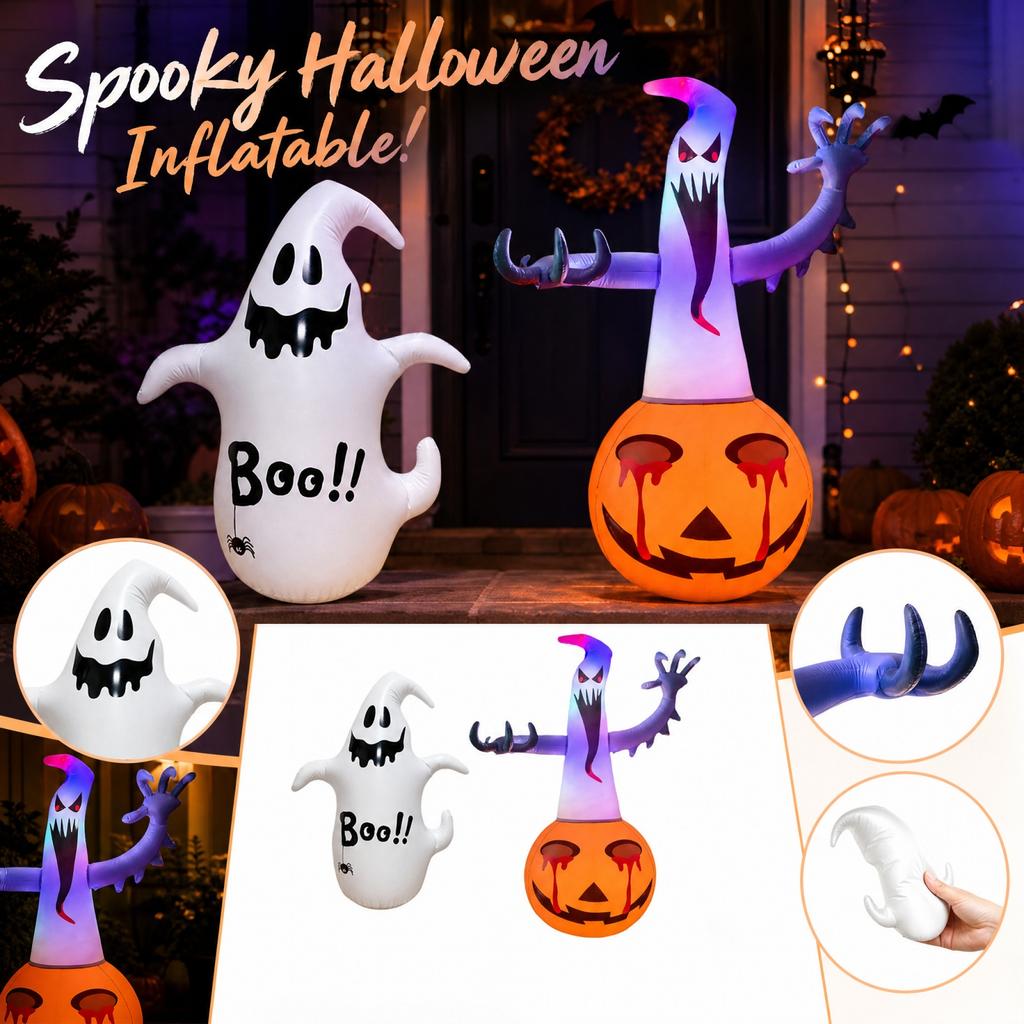 Inflatable Halloween Decoration Hanging Ornament for Indoor Outdoor Use