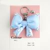 Practical Rhinestones Butterfly Bowknot Key Holder Sturdy Alloy Designs Decoration for the Fashionable Individual