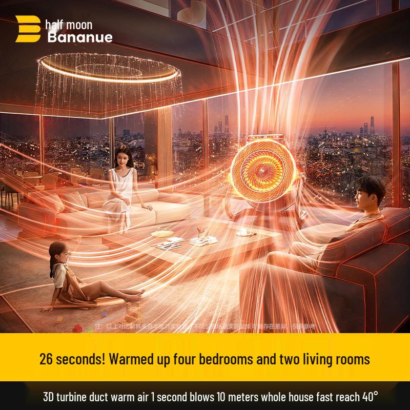 2025 Warm Air Blower: Compact Winter Heater