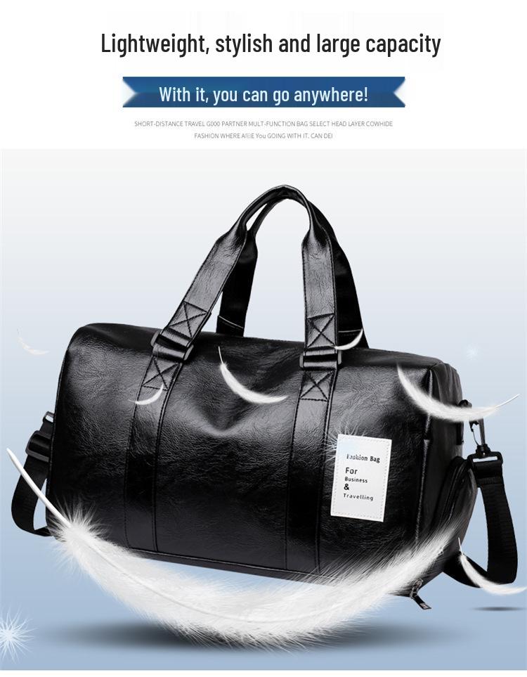 Trendy Women's Water-Resistant Gym and Yoga Bag with Custom Logo and Large Capacity