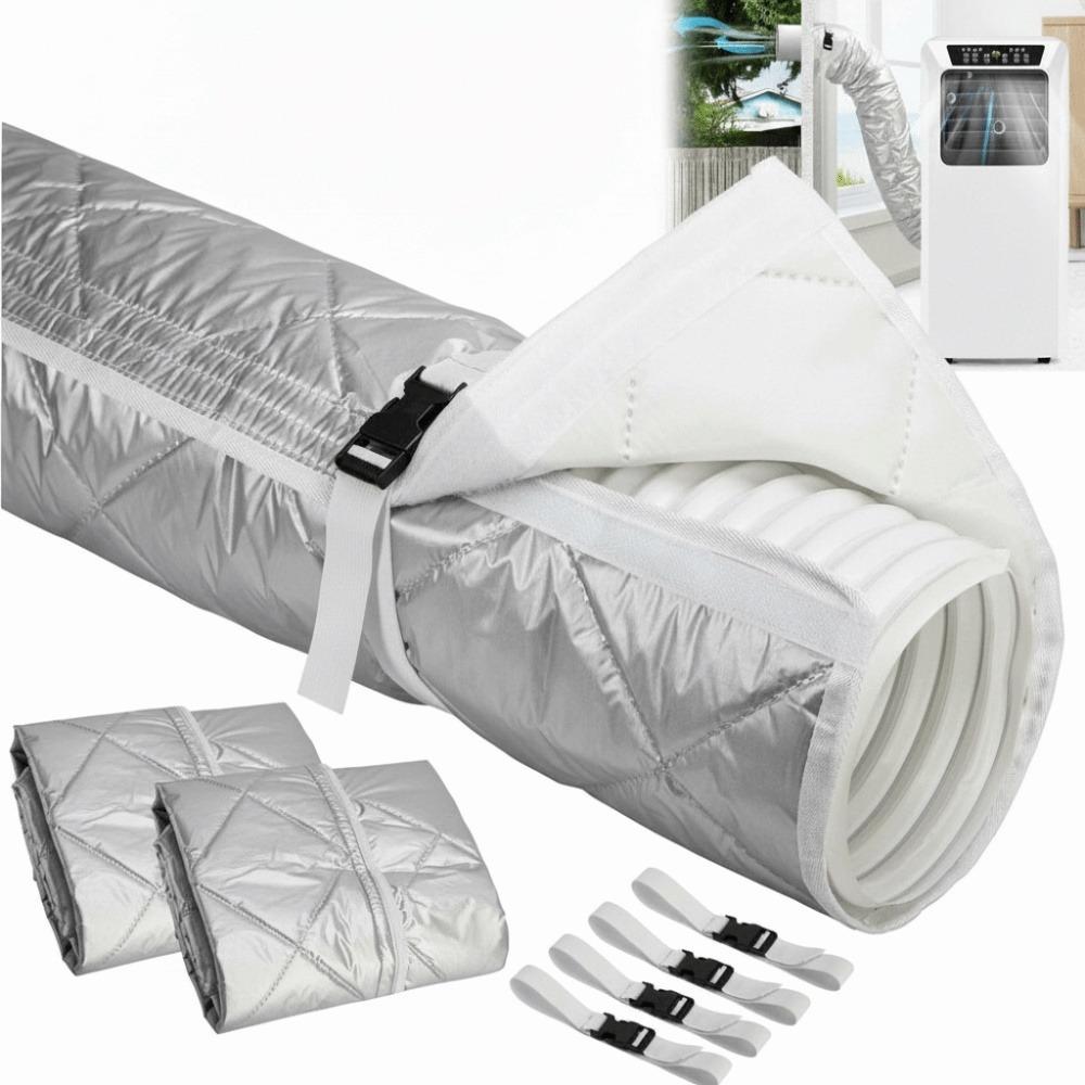 Insulated Insulated Hoses Duct Cover Reusable Air Conditioner Hose Cover Exhaust Vent