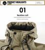 2025 Men's Hooded Cotton Jacket - Autumn Winter Workwear, Casual Outdoor Warm Coat 99668