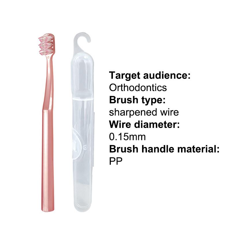 1/3 Pcs Ultra-Fine Soft Waves Head Manual Toothbrush Soft Fiber Deep Cleaning Toothbrush Portable Household Travel Cleaning