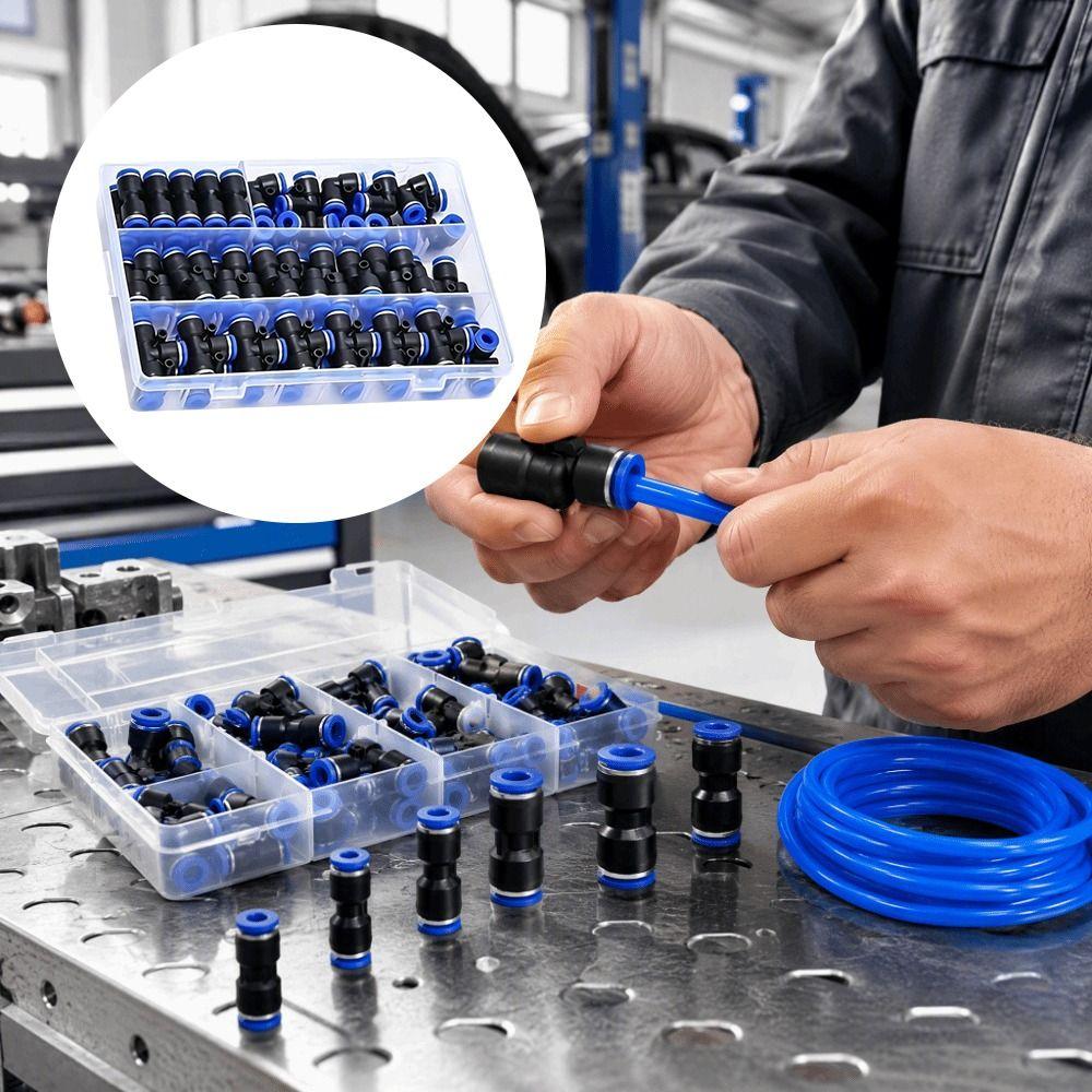 Hard Quick Fittings Plastic Pipe Connector Durable Pneumatic Connector Air Source Equipment