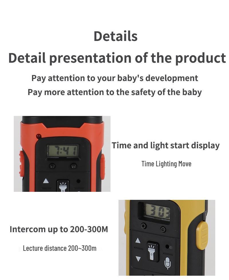 Children's Long-Range Wireless Walkie-Talkie Set (2-Pack)