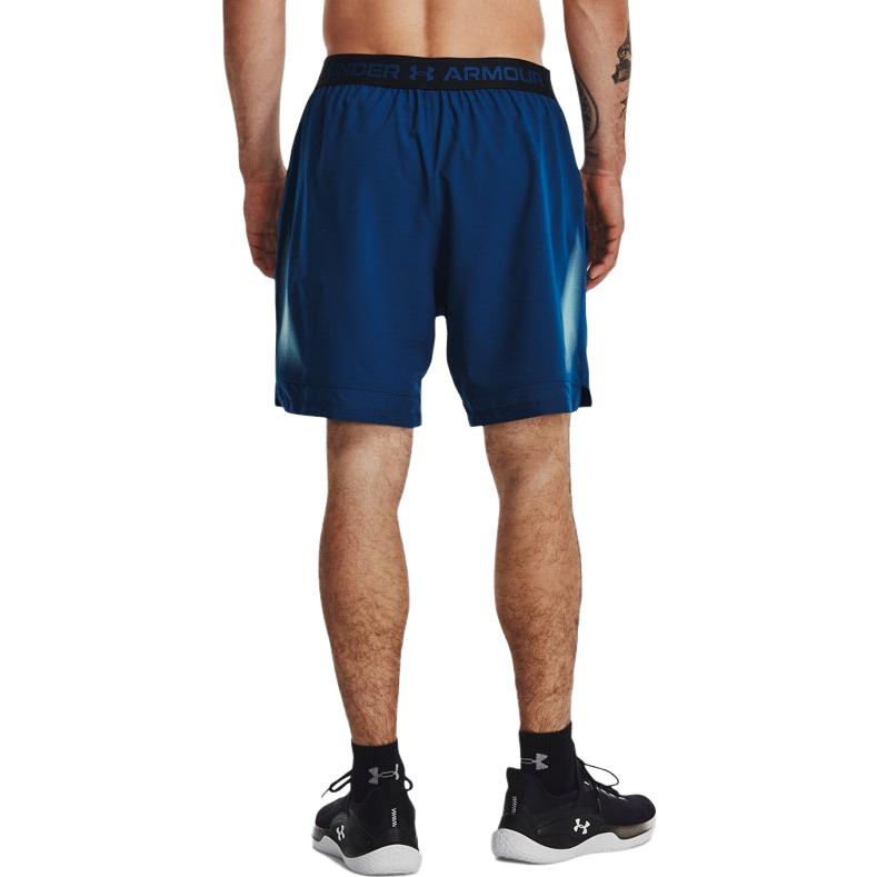 Under Armour Vanish Logo Print Training Shorts Men shorts Blue 1379280-426