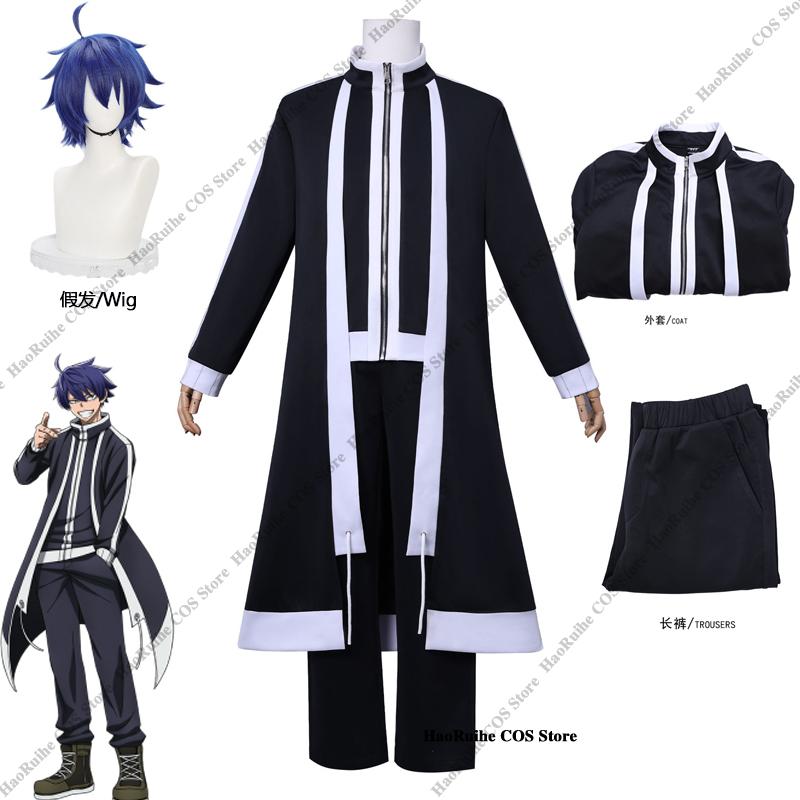 Anime Tougen Anki Shiki Ichinose Homare Byobugaura Cosplay Costume School Uniform Wig Halloween Carnival Party Play Role Clothes XS