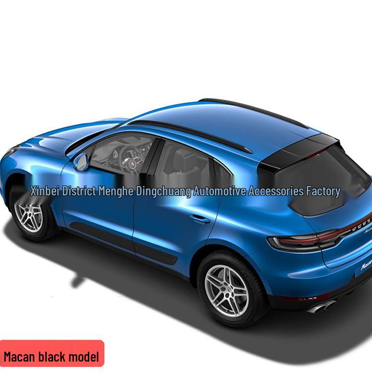 Original Style Macan Cayenne Luggage Rack In Silver/Black for 2018-2020 Models