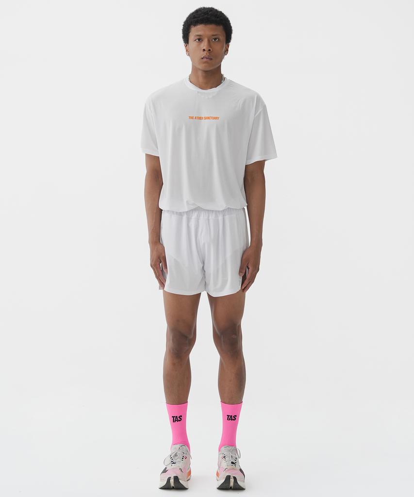 TASEU Origin Utility 5-Inch Shorts (White)
