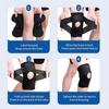 Verstellbare Kompressions-Kniebandage Elastische Sport-Kniepolster Elastisches Sport-Kniepolster Wandern