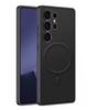 Magnetic Leather Phone Case for Samsung Galaxy S26 S25 Ultra S25 Plus Hard Shell Shockproof Protective Cover