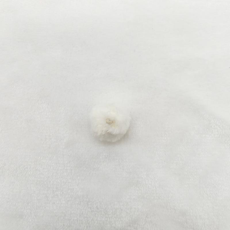 Dostupný: 3mm pompony z umělé králičí srsti jako doplňky pro náušnice, čepice, pokrývky hlavy, DIY řemesla a přívěsky na klíče.
