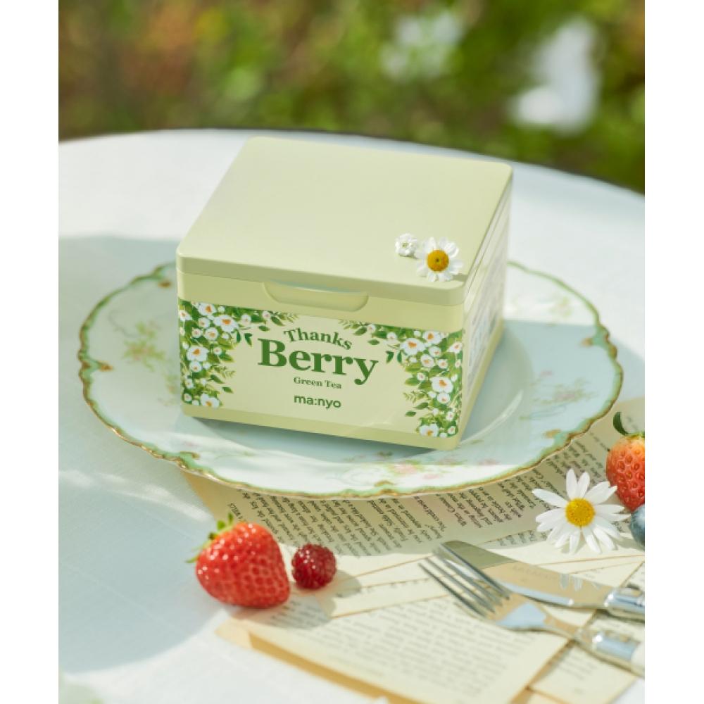 Manyofactory Thanks Berry Green Tea Mask Sheet 30 Sheets none