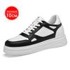 6cm 8cm 10cm Lifting Shoes Men'S Genuine Leather Platform Sneakers With Thick Sole & Hidden Height Increase Sports Casual Shoes