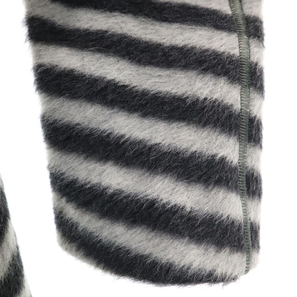 GIORGIO ARMANI Italian Alpaca Blend Overall handle Jacket 36 Gray Women Used