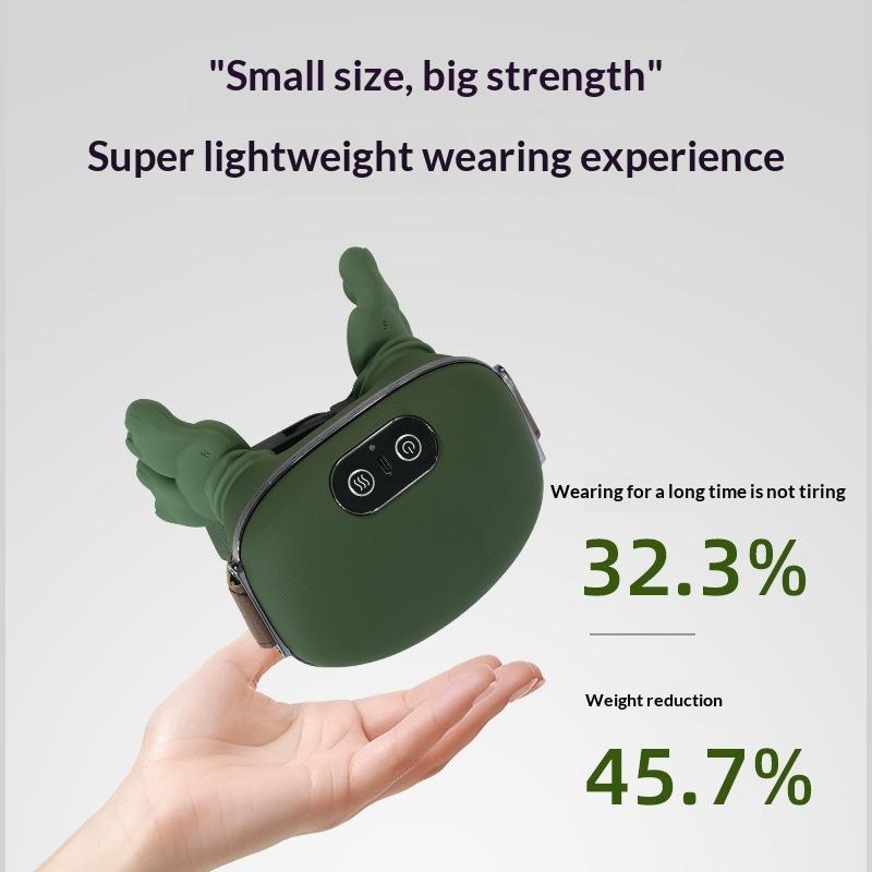 Neck Shoulder Massager With Heat,4D Bionic Fingers Simulate Real Palm Massage,3 Intensities&2 Heat Settings,Relax Muscle Tension