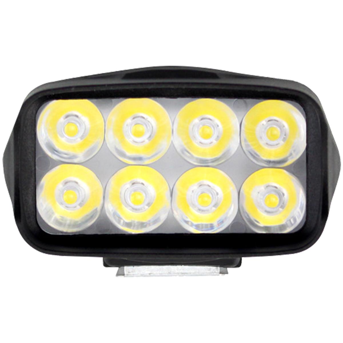 

2 шт. 480 Вт светодиодный рабочий фонарь круглый фара 6000К 5000ЛМ прожектор IP68 водонепроницаемый для внедорожника фургона грузовика внедорожника