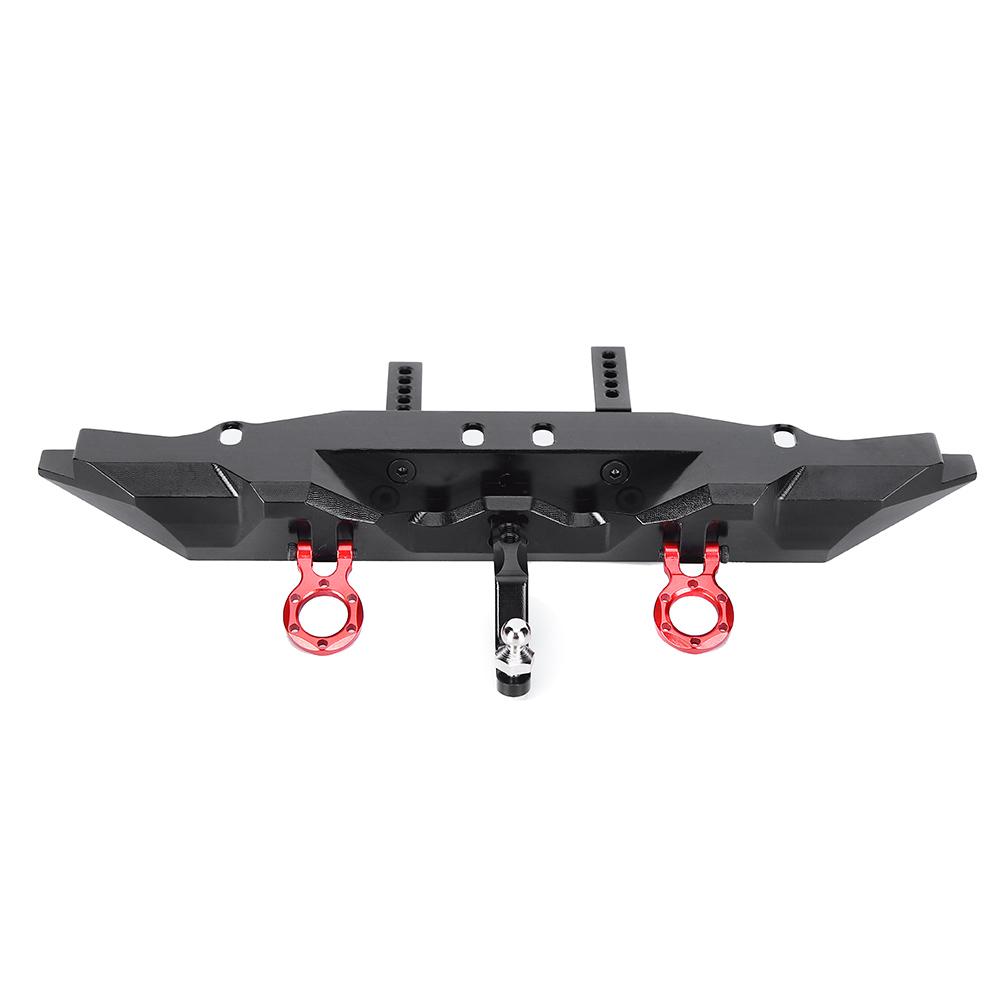 

Задній бампер з алюмінієвого сплаву з буксирувальним гаком для TRX4 RC автомобіля чорного кольору