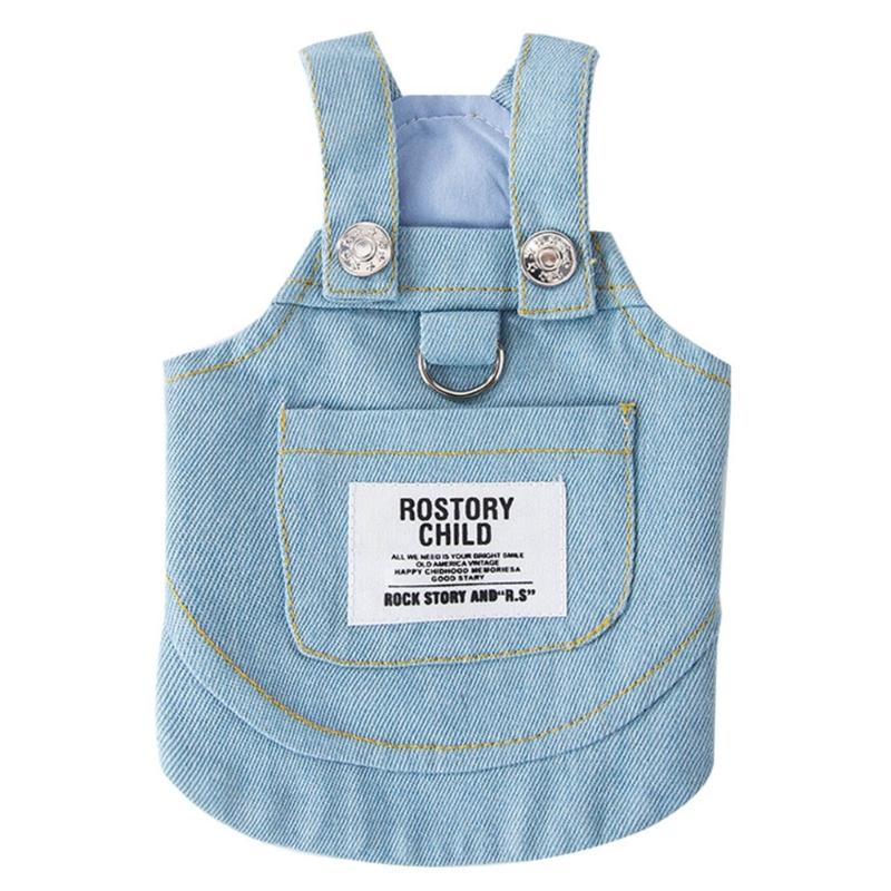 

Fashion Pet Denims Skirt Puppies Luxuries Skirt Dog Clothes Princesses Dresses for Daily Walks or Photoshoots XS
