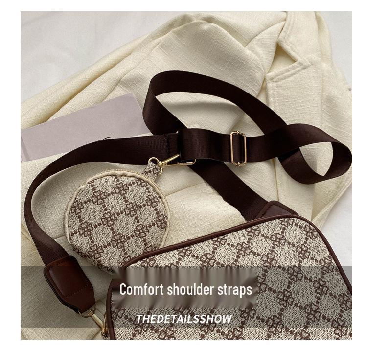 Women's 2023 Trendy Textured Minimalist Shoulder Bag - Stylish Small Casual Crossbody Bag