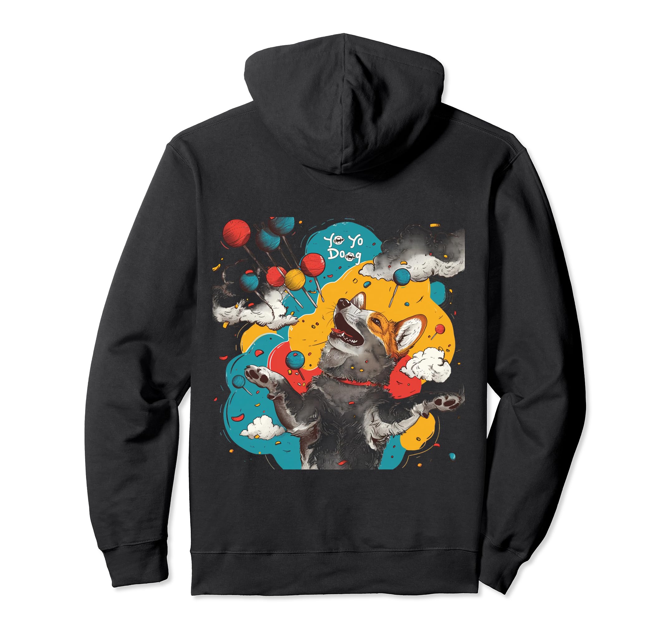 

Charming Dog Sleeping Hoodie Yo-Yo чёрный