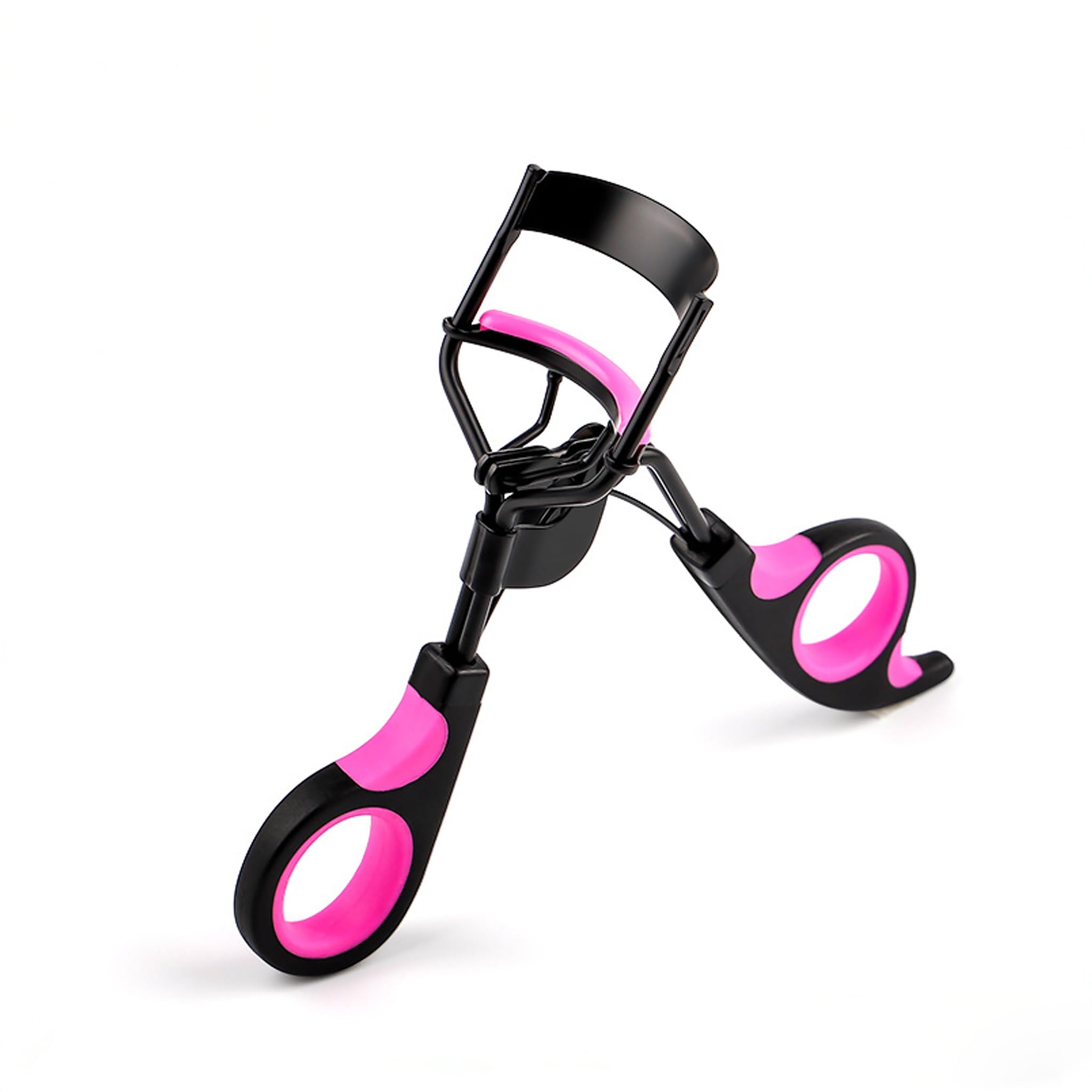 

Gevlonecirly Eyelash Curler Eyelash Curler with Spreading Function for Strong Catches Even Short Easy to Includes Replacement Rubber Frame -