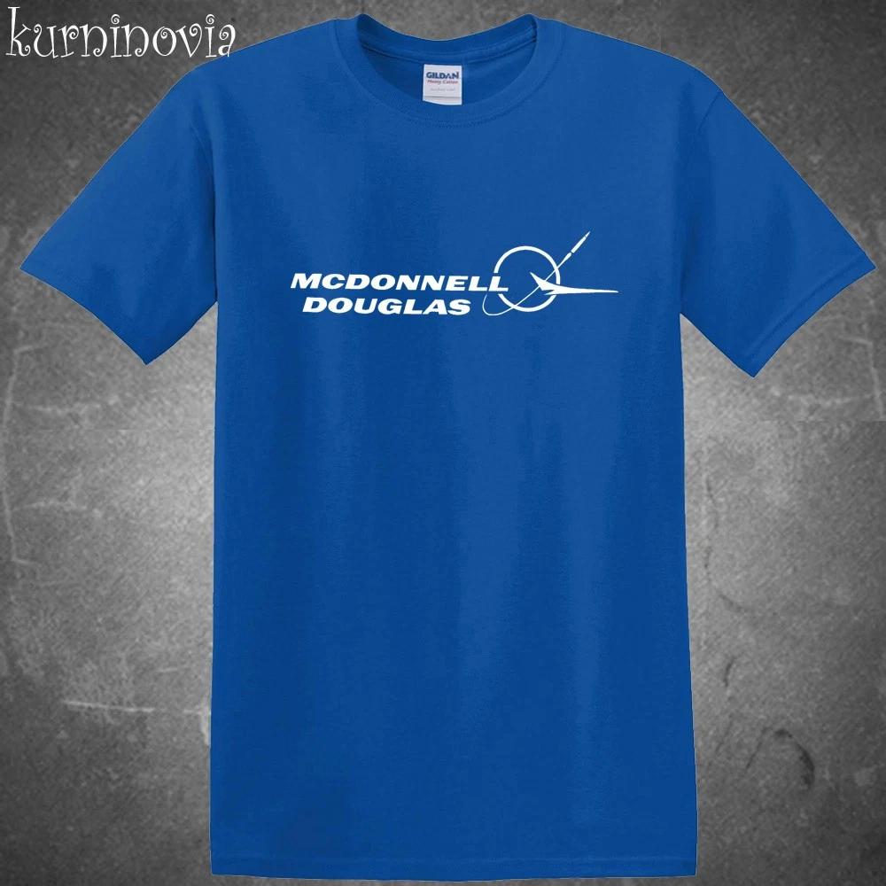 

Mcdonnell Douglas Aerospace Aircraft Men s Blue Size S to 5XL L