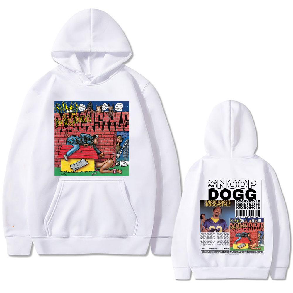 Limitovaná Rapper Snoop Dogg Grafická mikina z albumu Pánska Dámska Módna Harajuku Nadrozmerná mikina Pánska Hip Hop Vintage Streetwear