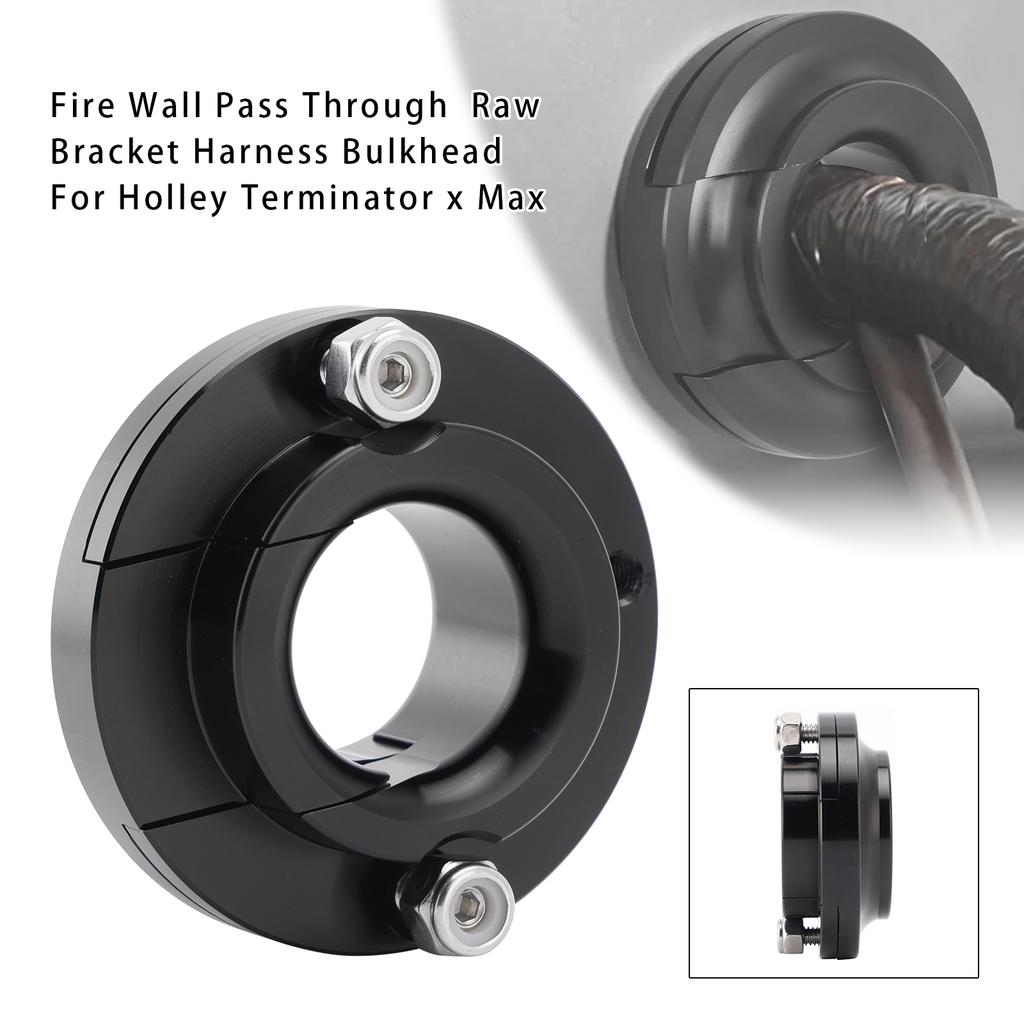 Fire Wall Pass Through Raw Bracket Harness For Holley Terminator x Max