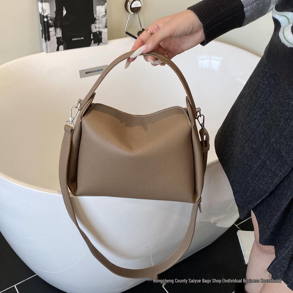 2025 Trendige Damen Luxus Crossbody Bucket Bag: Schick, hochwertig und kompakt